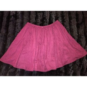 Brandy Melville Suede Skirt